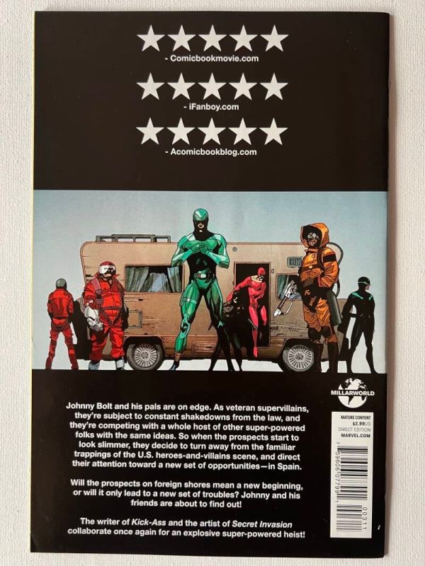 Super Crooks 1-4 (2012 Marvel / Icon Complete Set / TV Series Is Being Developed) - Image 5