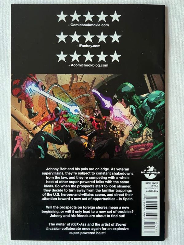 Super Crooks 1-4 (2012 Marvel / Icon Complete Set / TV Series Is Being Developed) - Image 6