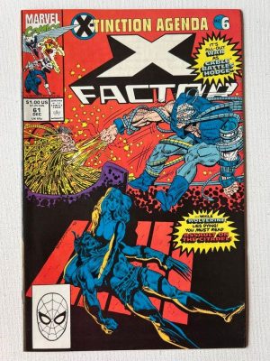 X-Factor 61 (1990 Marvel Comics / Part Of X-Tinction Agenda)