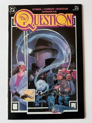 Question 1 (1987 DC Comics / Cover By Bill Sienkiewicz)