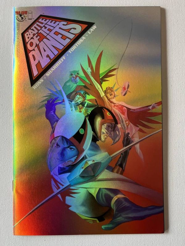 Battle Of The Planets 1 (2000 Image Comics Alex Ross Holofoil Cover)