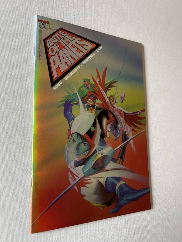 Battle Of The Planets 1 (2000 Image Comics Alex Ross Holofoil Cover) - Image 3
