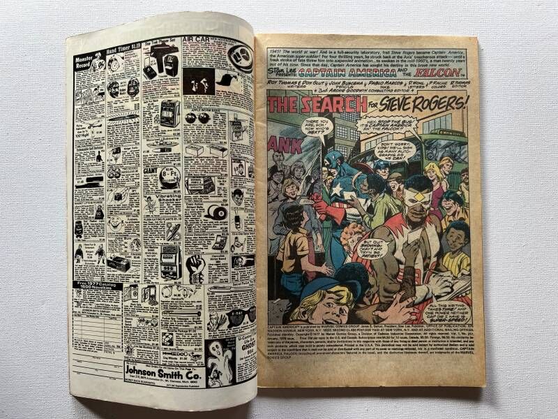 Captain America 217 (1978 Marvel / Key Issue 1st Marvel Boy) - Image 6