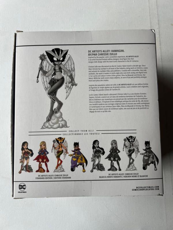 Hawkgirl DC DC Artiest Alley Black & White Variant (2019 DC Comics / Limited Editon Only 1000 Made) - Image 3