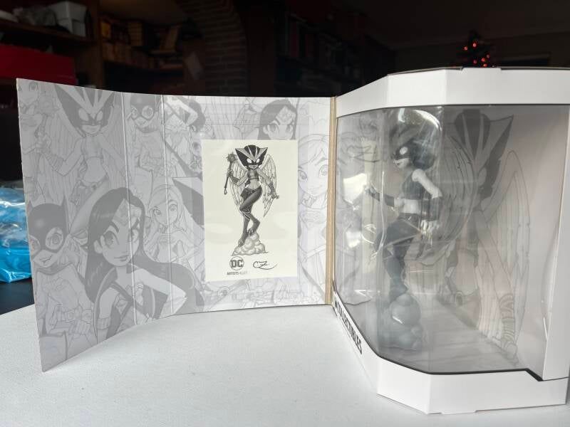 Hawkgirl DC DC Artiest Alley Black & White Variant (2019 DC Comics / Limited Editon Only 1000 Made) - Image 9