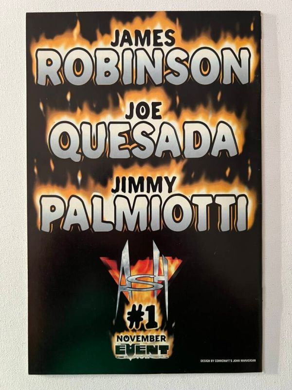 Ash: Cinder & Smoke 4 (By Mark Waid & Brian Augustyn, Humberto Ramos & Jimmy Palmiotti) - Image 2