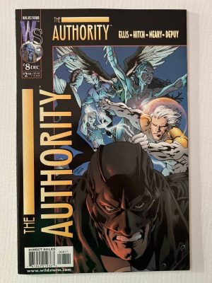 The Authority 8 (By Warren Ellis & Bryan Hitch, inks by Paul Neary) Soon A DCU Movie