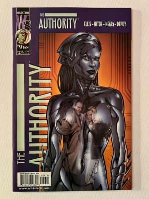 The Authority 9 (By Warren Ellis & Bryan Hitch, inks by Paul Neary) Soon A DCU Movie