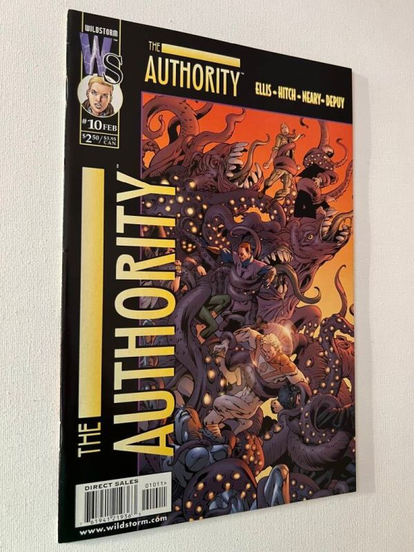 The Authority 10 (By Warren Ellis & Bryan Hitch, inks by Paul Neary) Soon A DCU Movie - Image 2