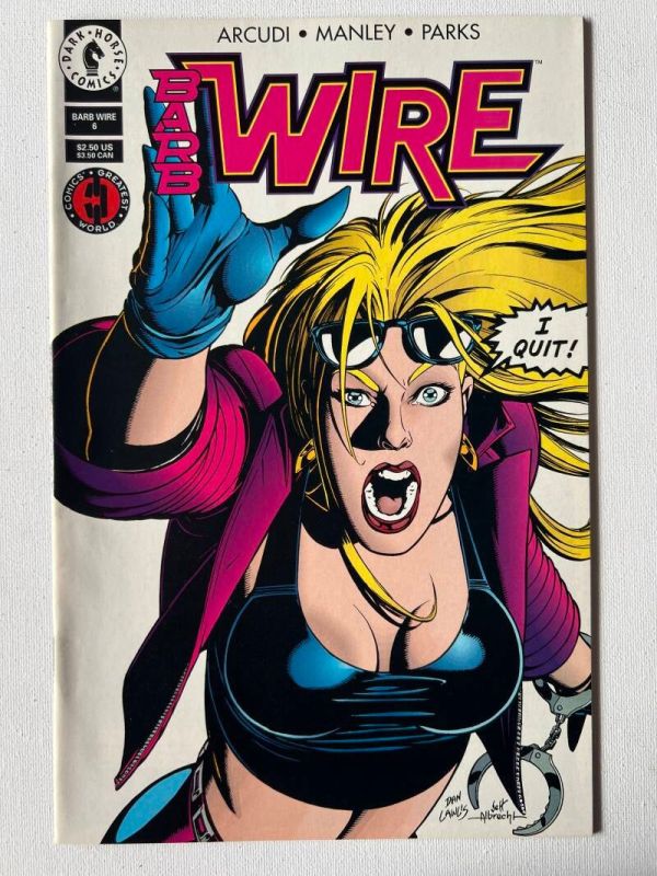 Barb Wire 1-6 (1997 Dark Horse) - Image 10