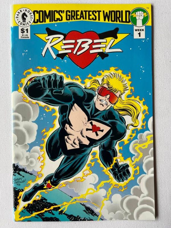 Comic Greatest World Week 1 t/m 4 (1993 Dark Horse / 16 Issues Of CGW / Complete Series) - Image 6