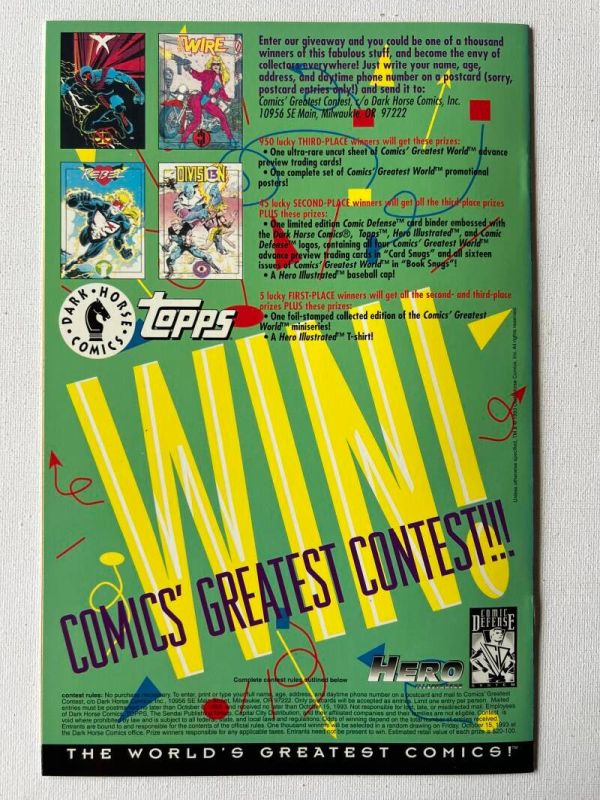 Comic Greatest World Week 1 t/m 4 (1993 Dark Horse / 16 Issues Of CGW / Complete Series) - Image 16