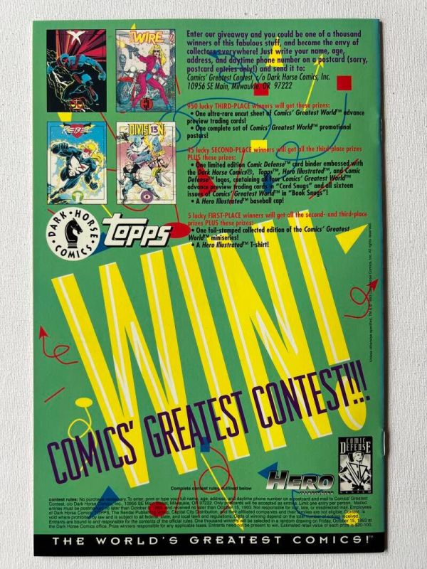 Comic Greatest World Week 1 t/m 4 (1993 Dark Horse / 16 Issues Of CGW / Complete Series) - Image 23