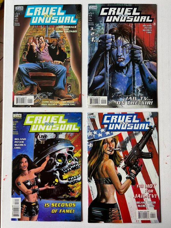 Cruel And Unusual 1-4 (1999 DC / Complete Mini-Series)