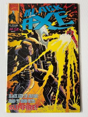 Black Axe 2 (1992 Marvel / Marvel UK)