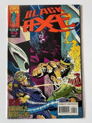 Black Axe 4 (1992 Marvel / Marvel UK)