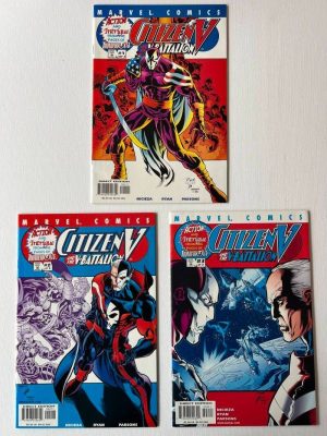 Citizen V And The V Battalion 1-3 (2001 Marvel / Complete Limited-Series)