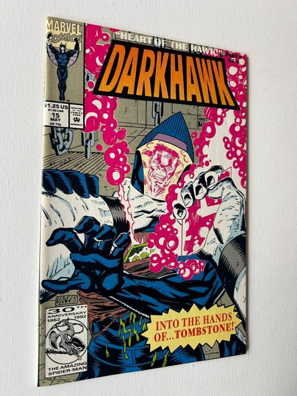 Darkhawk 15 (1992 Marvel Comics / Tombstone Appearance) - Image 3
