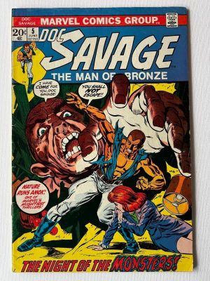 Doc Savage 5 (1973 Marvel)