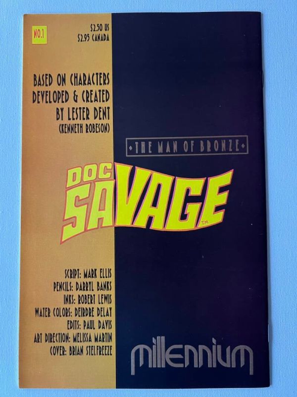 Doc Savage: The Man Of Bronze 1-4 (1991 Millennium / Complete Mini-Series) - Image 3