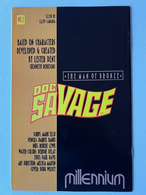 Doc Savage: The Man Of Bronze 1-4 (1991 Millennium / Complete Mini-Series) - Image 4