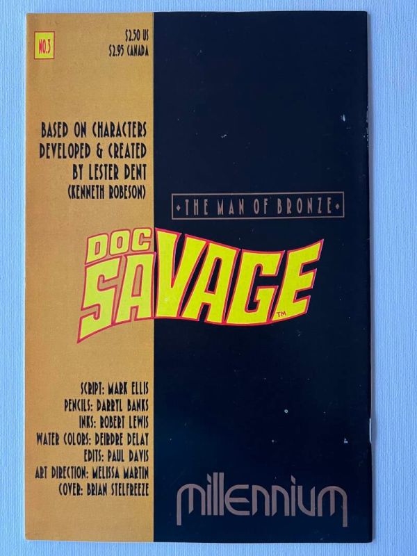 Doc Savage: The Man Of Bronze 1-4 (1991 Millennium / Complete Mini-Series) - Image 6