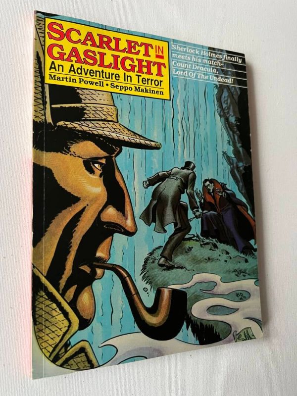 Sherlock Holmes in Scarlet in Gaslight TPB (1988 Malibu / Sherlock Holmes / Dracula Meet-Up) - Image 3