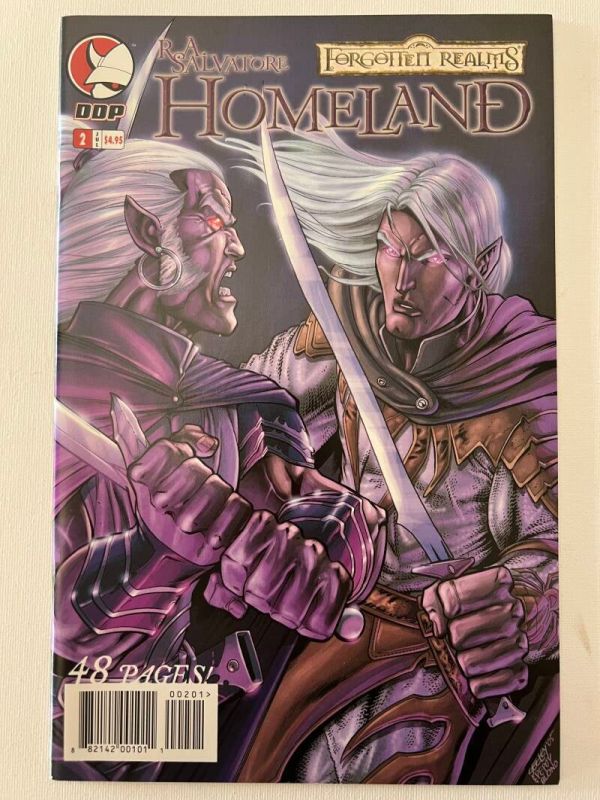 Forgotten Realms: R.A. Salvatore Legend Of Drizzt: Book 1 – Homeland 1-3 (Key Issue First Drizzt) - Image 4