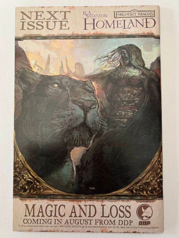 Forgotten Realms: R.A. Salvatore Legend Of Drizzt: Book 1 – Homeland 1-3 (Key Issue First Drizzt) - Image 5