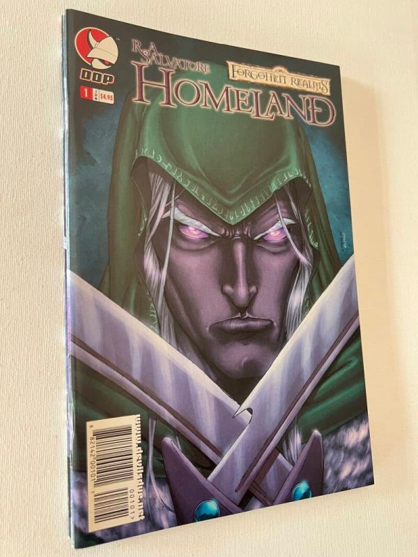 Forgotten Realms: R.A. Salvatore Legend Of Drizzt: Book 1 – Homeland 1-3 (Key Issue First Drizzt) - Image 8