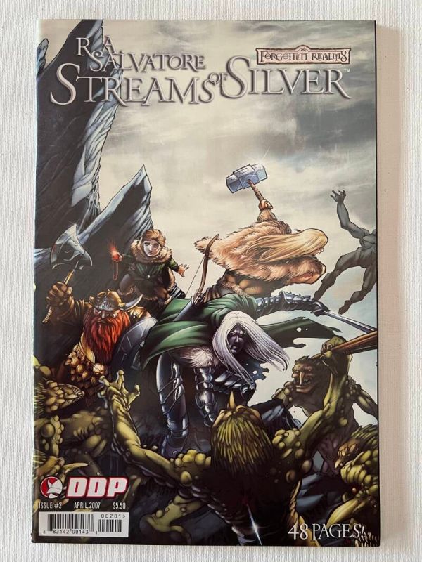 Forgotten Realms: R.A. Salvatore Legend Of Drizzt: Book 5 – Streams Of Silver 1-3 (Full Set) - Image 4