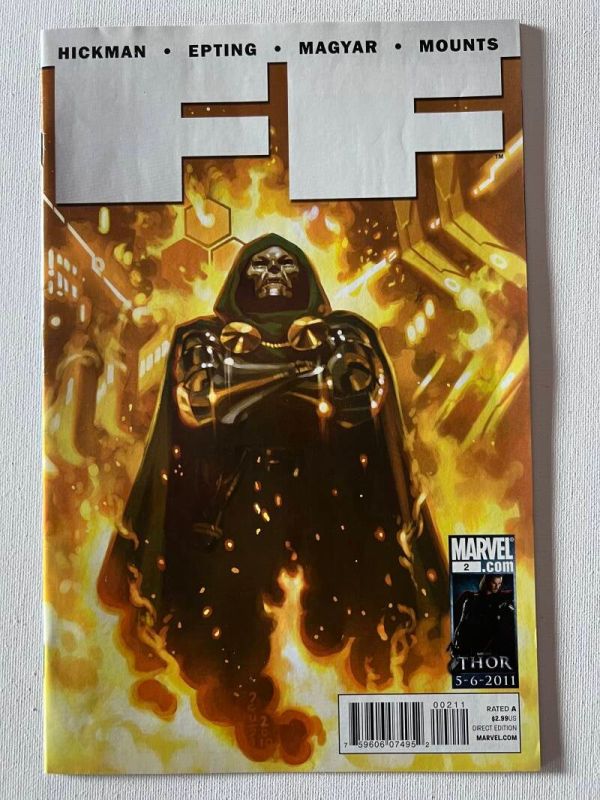FF 2 (2011 Marvel By Jonathan Hickman & Steve Epting / Fantastic Four)