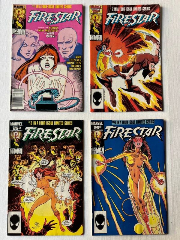 Firestar 1-4 (1986 Marvel / Complete Limited-Series)
