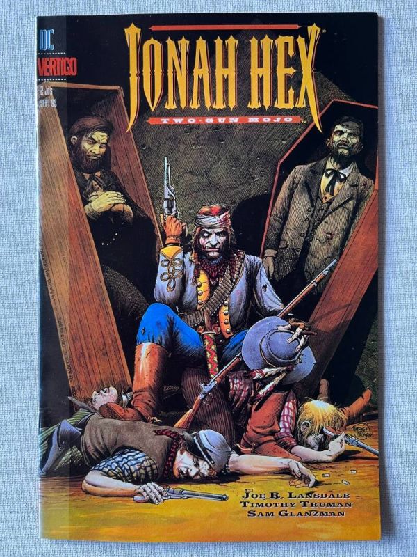 Jonah Hex: Two-Gun Mojo 1-5 (Vertigo 1993 Complete Mini-Series By Joe R. Lansdale & Timothy Truman) - Image 4