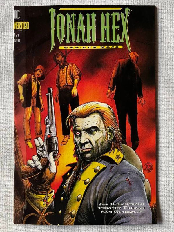 Jonah Hex: Two-Gun Mojo 1-5 (Vertigo 1993 Complete Mini-Series By Joe R. Lansdale & Timothy Truman) - Image 6