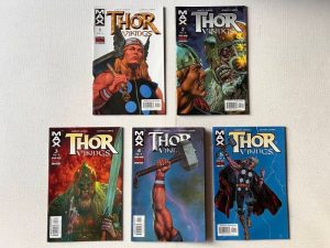 Thor: Vikings 1-5 (2004 Marvel Max Complete Limited-Series)
