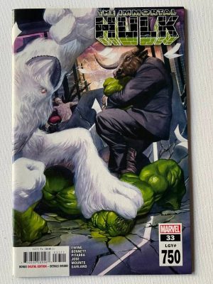 Immortal Hulk 33 Legacy 750  (Marvel 2018)