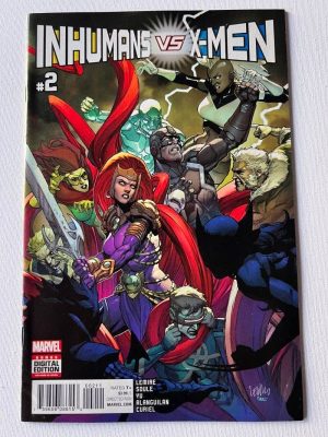 Inhumans vs X-Men 2 (2017 Marvel)