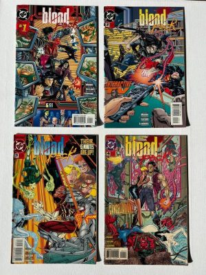 Blood Pack 1-4 (1995 DC / Complete Mini-Series)