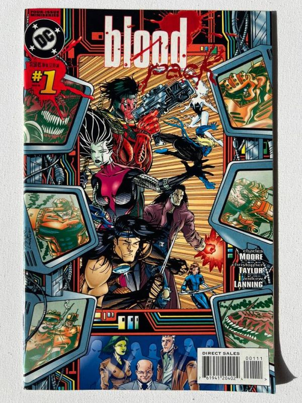 Blood Pack 1-4 (1995 DC / Complete Mini-Series) - Image 2