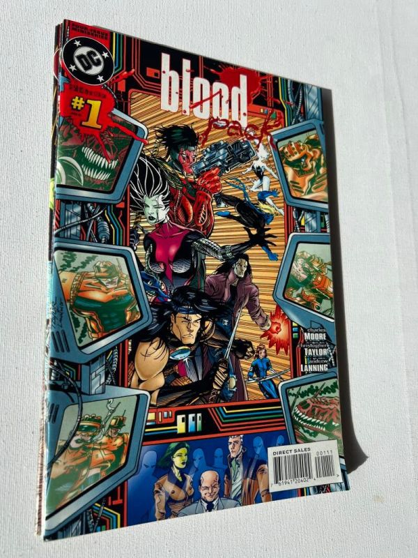 Blood Pack 1-4 (1995 DC / Complete Mini-Series) - Image 9