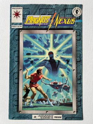 Magnus vs Nexus Preview (1993 Valiant / Dark Horse / Advance Comics Preview)