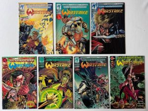 Warstrike 1-7 (1994 Malibu / Marvel / Ultraverse / Complete Series / Now Marvel Earth Earth-93060)