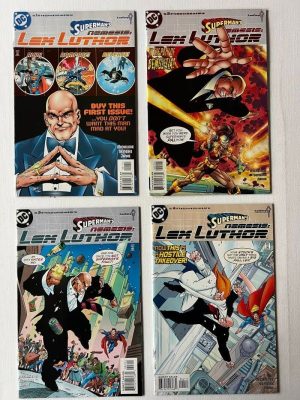 Superman’s Nemesis: Lex Luthor 1-4 (1999 DC / Complete Mini-Series)