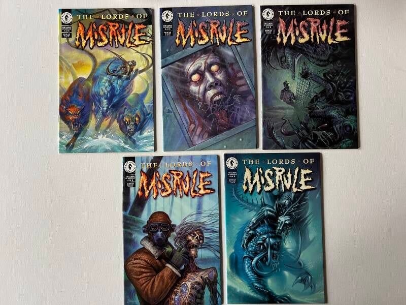 Lords Of Misrule 1-4 + 6 (1997 Dark Horse)