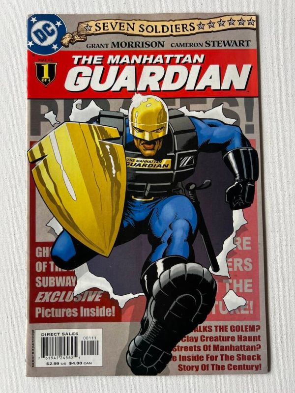 Manhattan Guardian 1-4 (1994 DC / Complete Mini-Series AKA Seven Soldiers Guardian) - Image 2