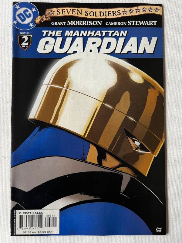 Manhattan Guardian 1-4 (1994 DC / Complete Mini-Series AKA Seven Soldiers Guardian) - Image 3