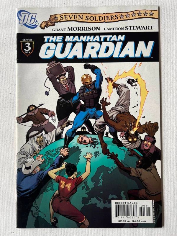 Manhattan Guardian 1-4 (1994 DC / Complete Mini-Series AKA Seven Soldiers Guardian) - Image 5