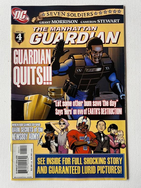 Manhattan Guardian 1-4 (1994 DC / Complete Mini-Series AKA Seven Soldiers Guardian) - Image 7