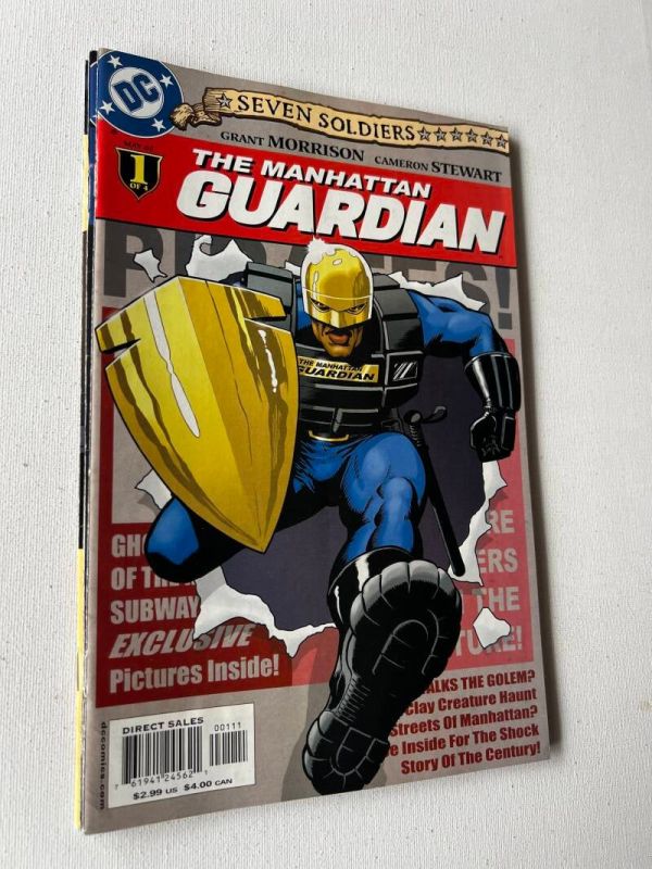 Manhattan Guardian 1-4 (1994 DC / Complete Mini-Series AKA Seven Soldiers Guardian) - Image 9